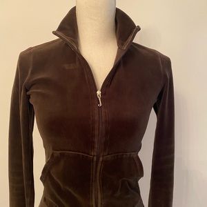 SOLD Juicy Couture Velour Tracksuit - Dark Brown